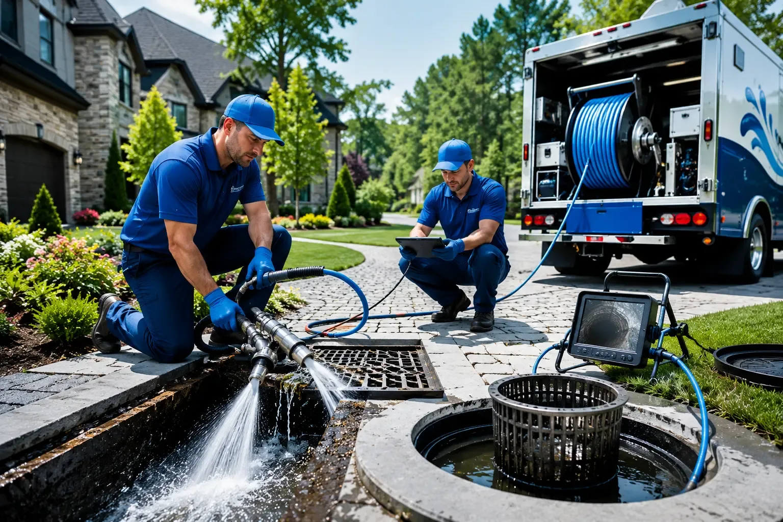 Local outdoor drain cleaning professionals in Fairburn, GA